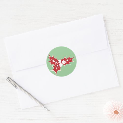 retro_holly_leaves_and_berries_holiday_stickers-r46982c8fa36541f082dd4a2408ce981e_zg2qoy_500.jpg Retro Holly Leaves and Berries Holiday Stickers