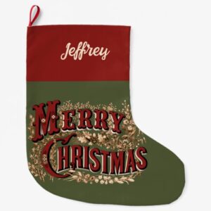 1876_merry_christmas_gold_large_christmas_stocking-rd108fffe94be4f09bf7aab4fed892239_z64q1_500.jpg 1876 Merry Christmas Gold Large Christmas Stocking