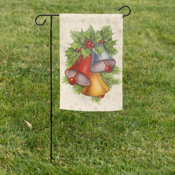 Christmas Bells Garden Flag