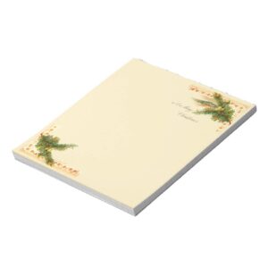 A Merry Christmas Vintage Notepad