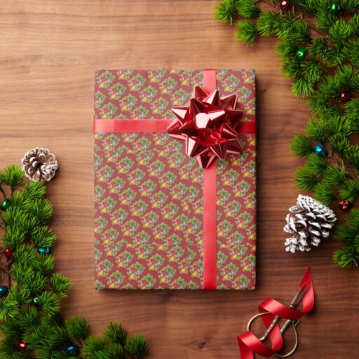 Christmas Bells Wrapping Paper