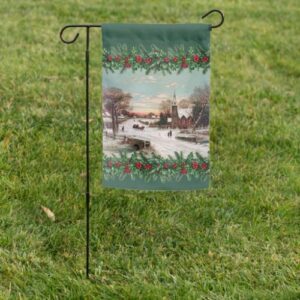 Christmas Eve on Green Garden Flag