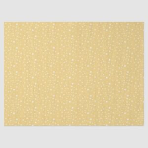 Christmas Snowy Gold TissuePaper Tissue Paper
