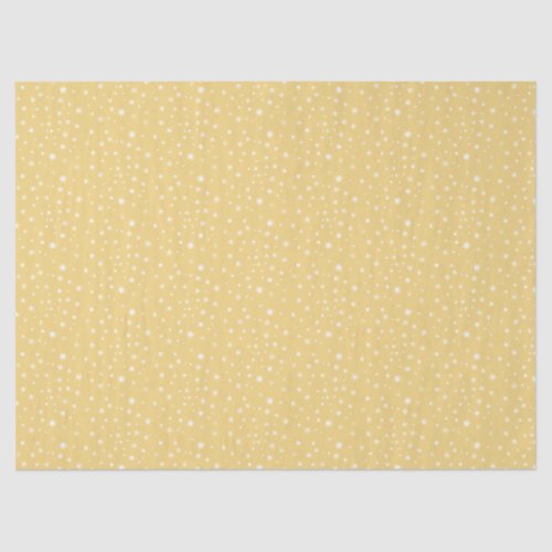 Christmas Snowy Gold TissuePaper Tissue Paper