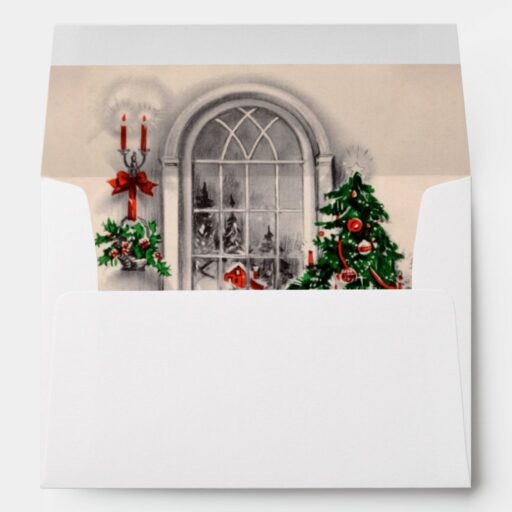 Christmas Window Envelope