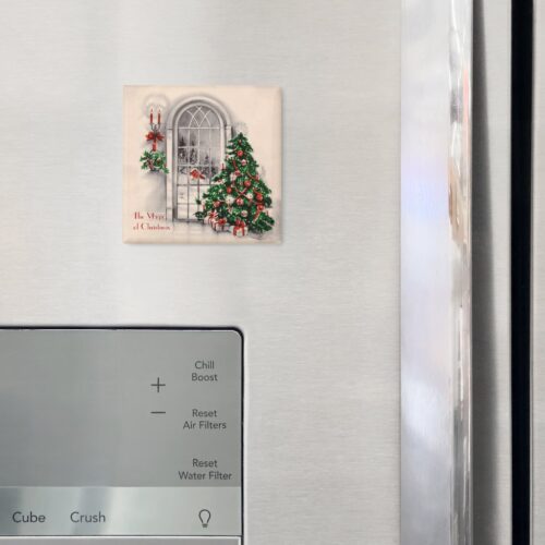 Christmas Window Lights Magnet