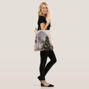 Christmas Window Lights Tote Bag