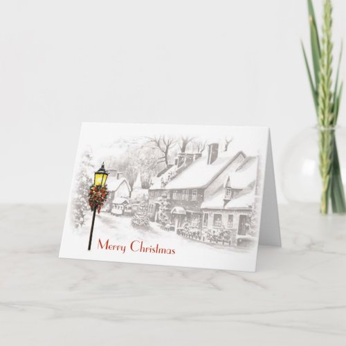 Christmas Town Greeting Card