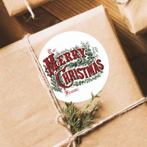 classic_merry_christmas_gift_tag_stickers-r_vshn2l_500.jpg Classic Merry Christmas Gift Tag Stickers