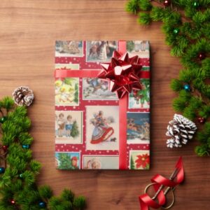 colorful_vintage_christmas_postcard_wrapping_paper-r5980bd4bfc2b4ac8810263b4c6eb0f49_cqe7o_500.jpg Colorful Vintage Christmas Postcard Wrapping Paper