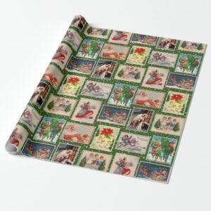 colorful_vintage_christmas_postcard_wrapping_paper-r6dee3a0b625249739a952f403300fdcc_zkehz_8byvr_500.jpg Colorful Vintage Christmas Postcard Wrapping Paper