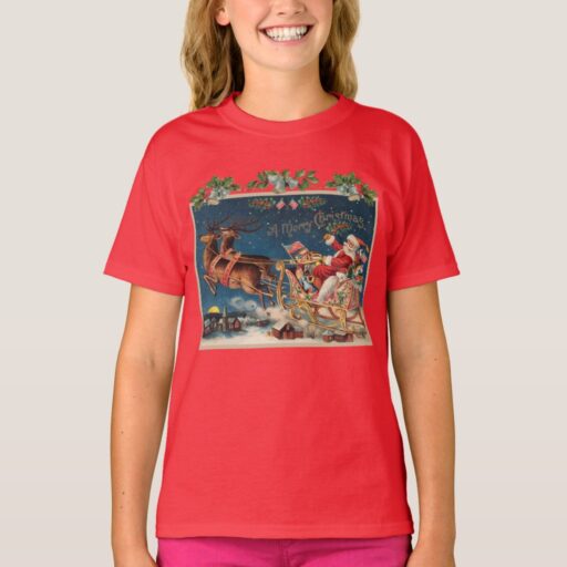 Patriotic Santa - Kids T-Shirt