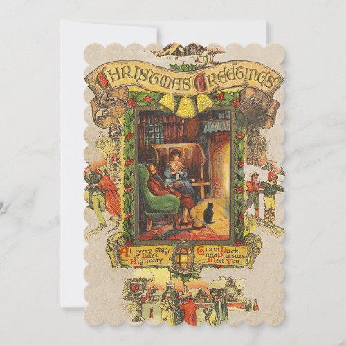 vintage_christmas_greetings_flat_photocard_holiday_card-ra4f05b15e21946339795914aab0d7fe5_jmjcdd_500.jpg Vintage Christmas Greetings Flat Photocard Holiday Card