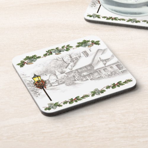 vintage_christmas_town_cork_coaster-rb63a07f4669f4147bddab0a707da3aa0_advzr_8byvr_500.jpg Vintage Christmas Town Cork Coaster