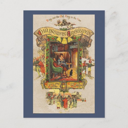 vintage_christmas_greeting_postcard-rec8c0d3fbcb14495b04e76b3133e28c6_ucca6_500.jpg Vintage Christmas Greeting Postcard